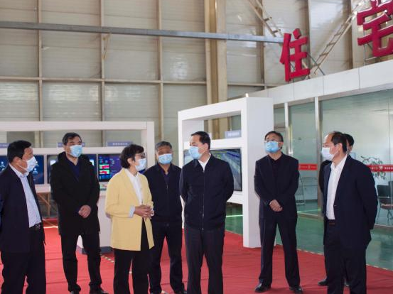 市委常委、縣委書記張業(yè)蒞臨河北新大地 助力企業(yè)快速發(fā)展 